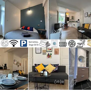 Apartamento Tabi ,modern Chic Vs Free Parking,wifi,draps, Thiers